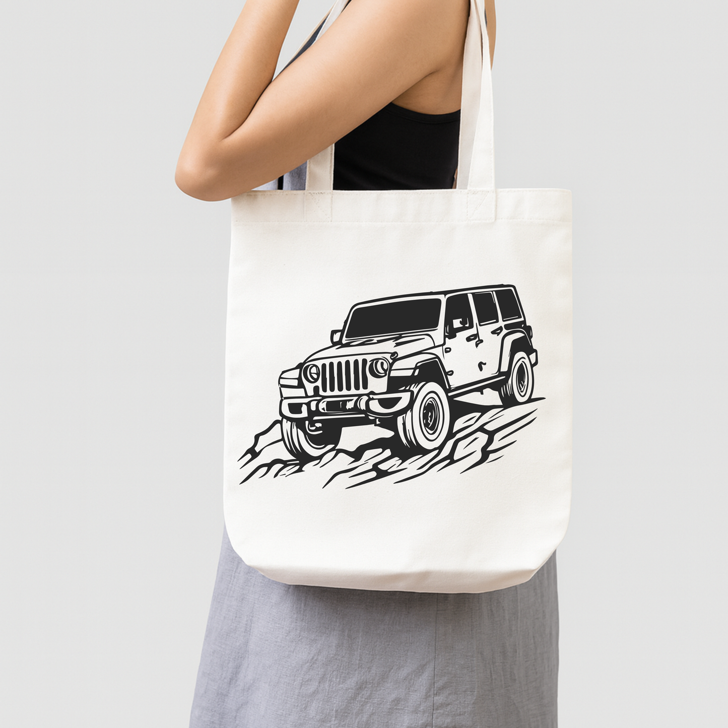 Jeep Canvas Car Tote bag