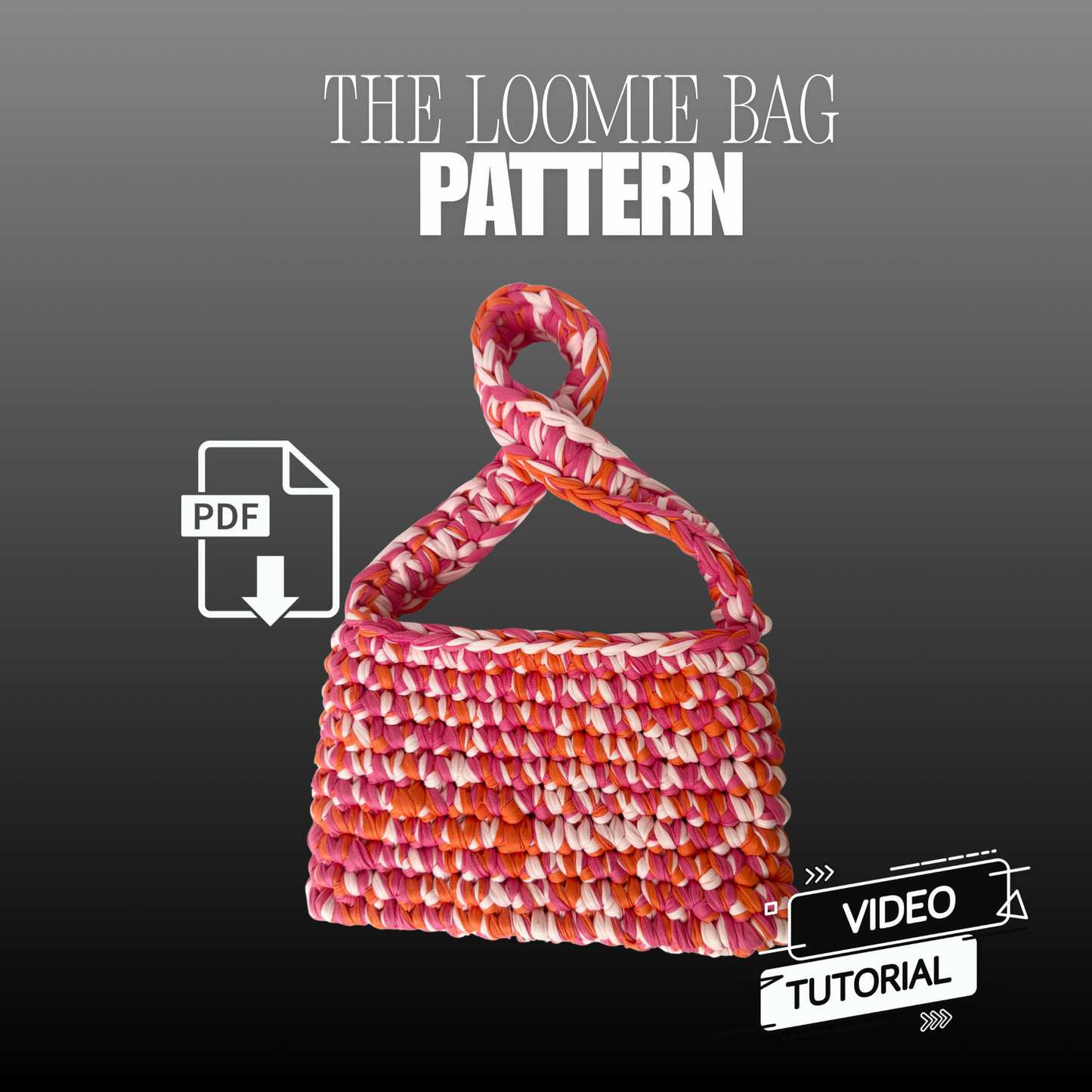 Loomie Bag pattern pdf download