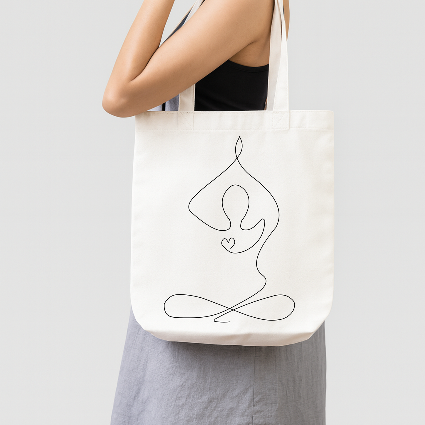 Yoga Canvas Tote bag