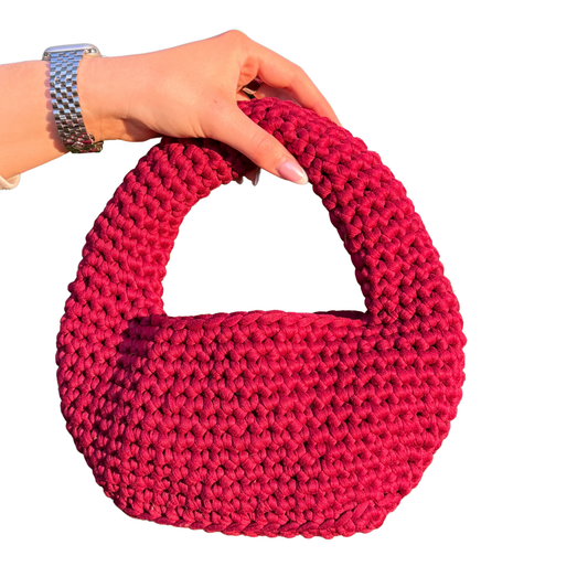 Handmade Crochet Luna bag