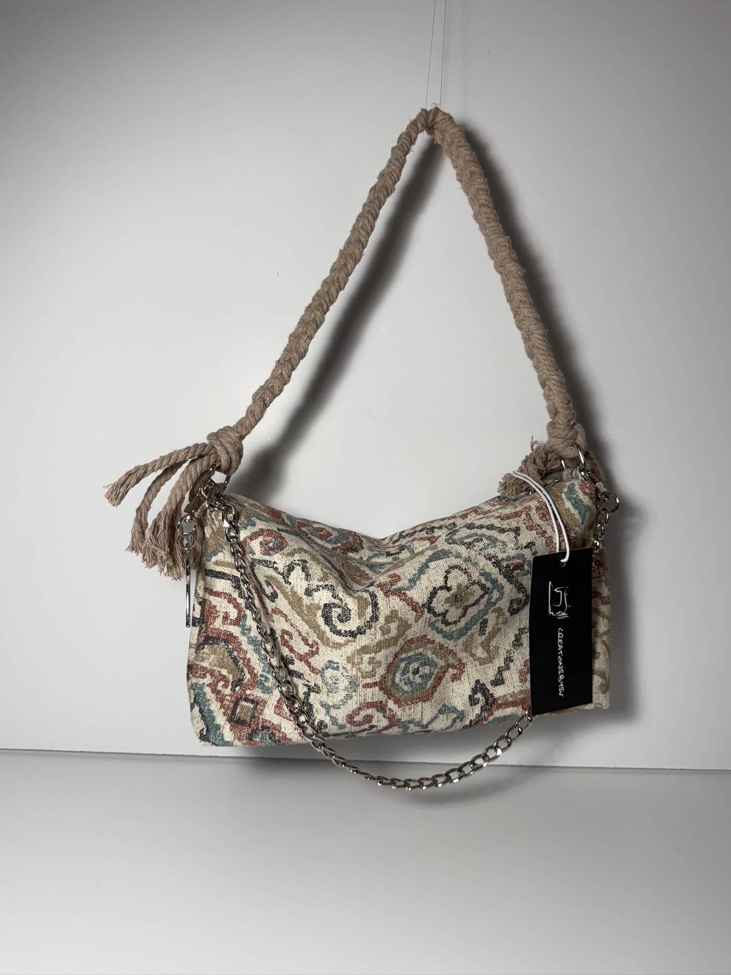 The Handmade Old Fashion Waves Shoulderbag