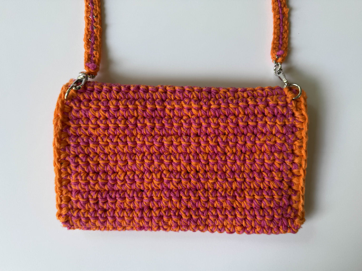 The Orange and Pink Shoulder Bag