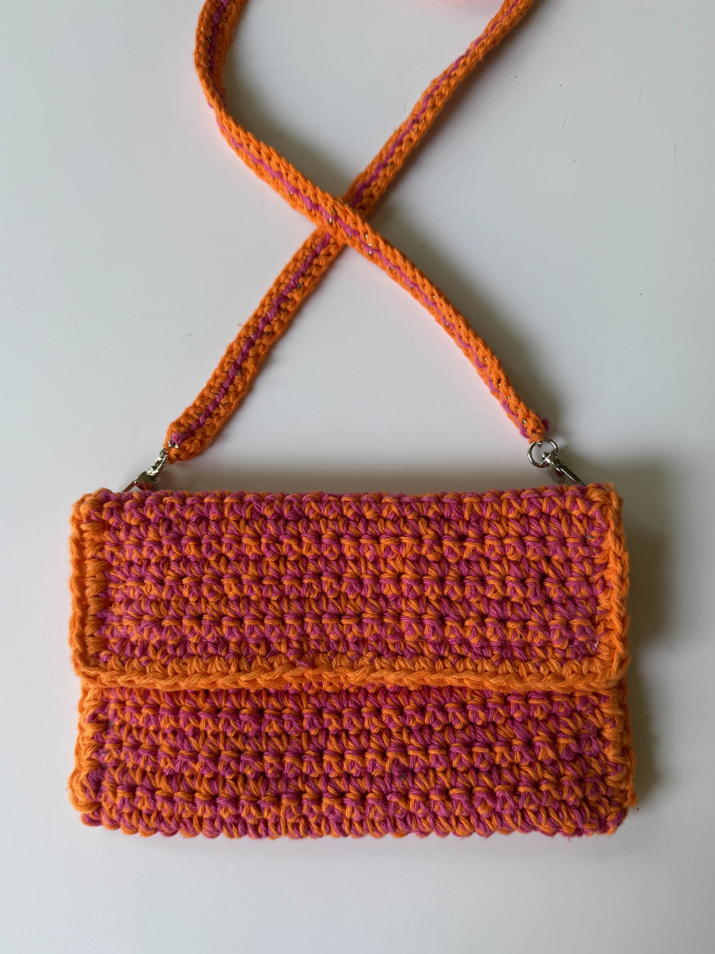 The Orange and Pink Shoulder Bag