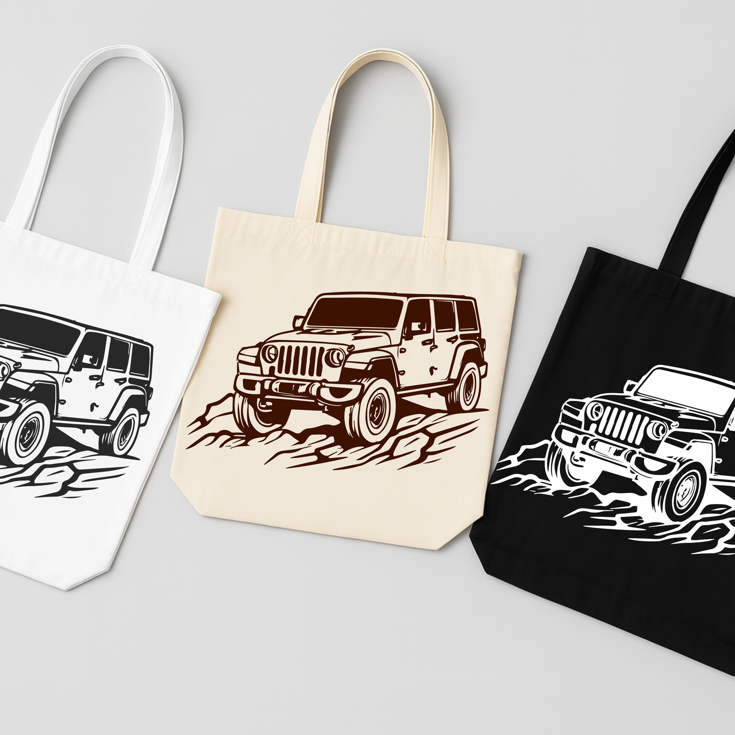 Jeep Canvas Car Tote bag