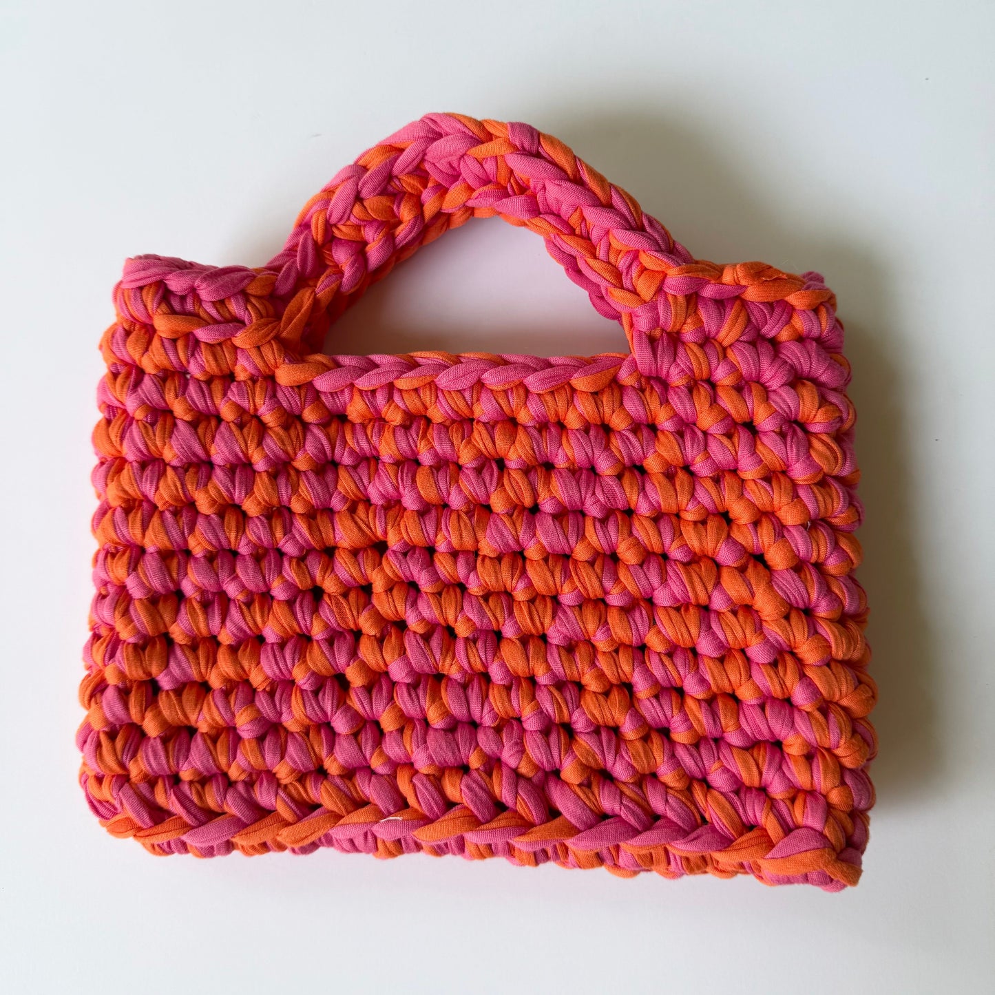 The Sunset Pop Crochet Bag
