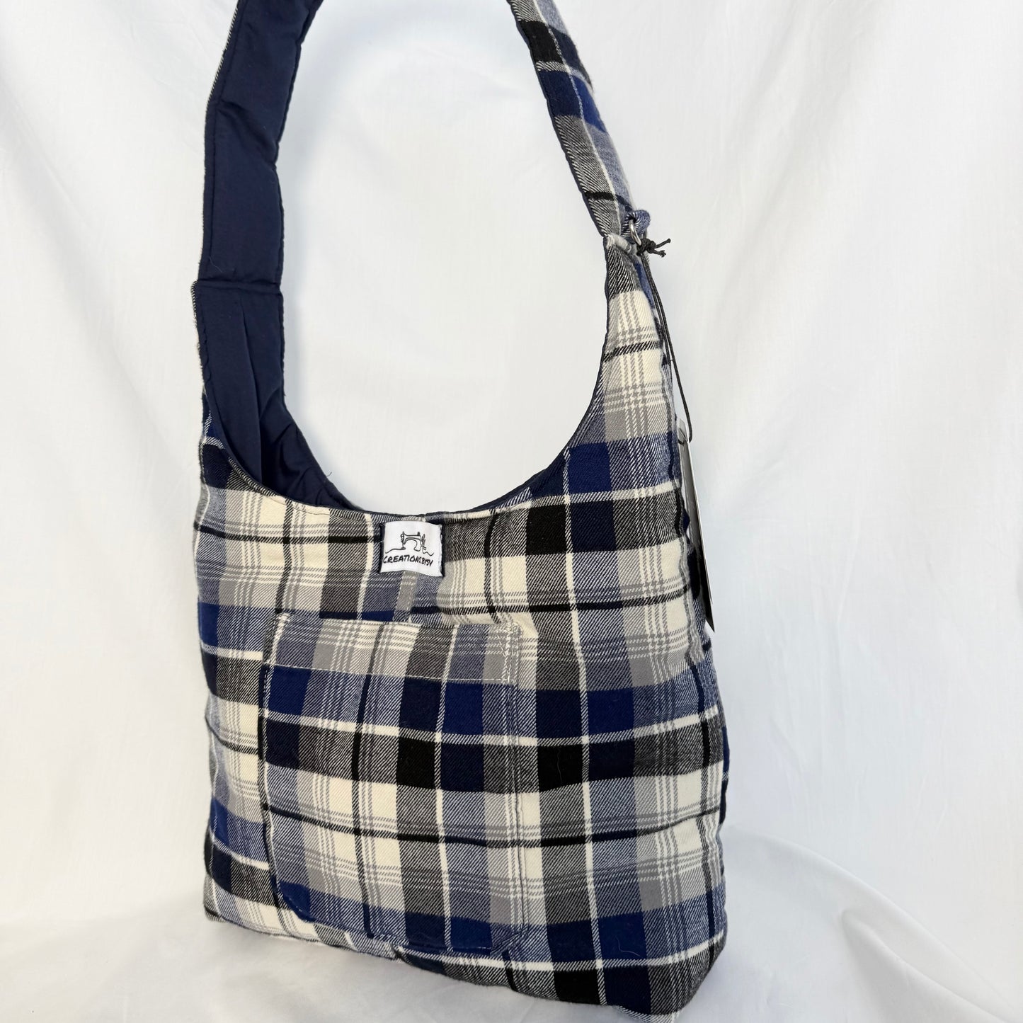 The Flannel Bag - Blue