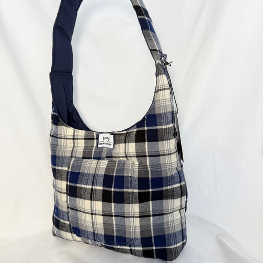 The Flannel Bag - Blue