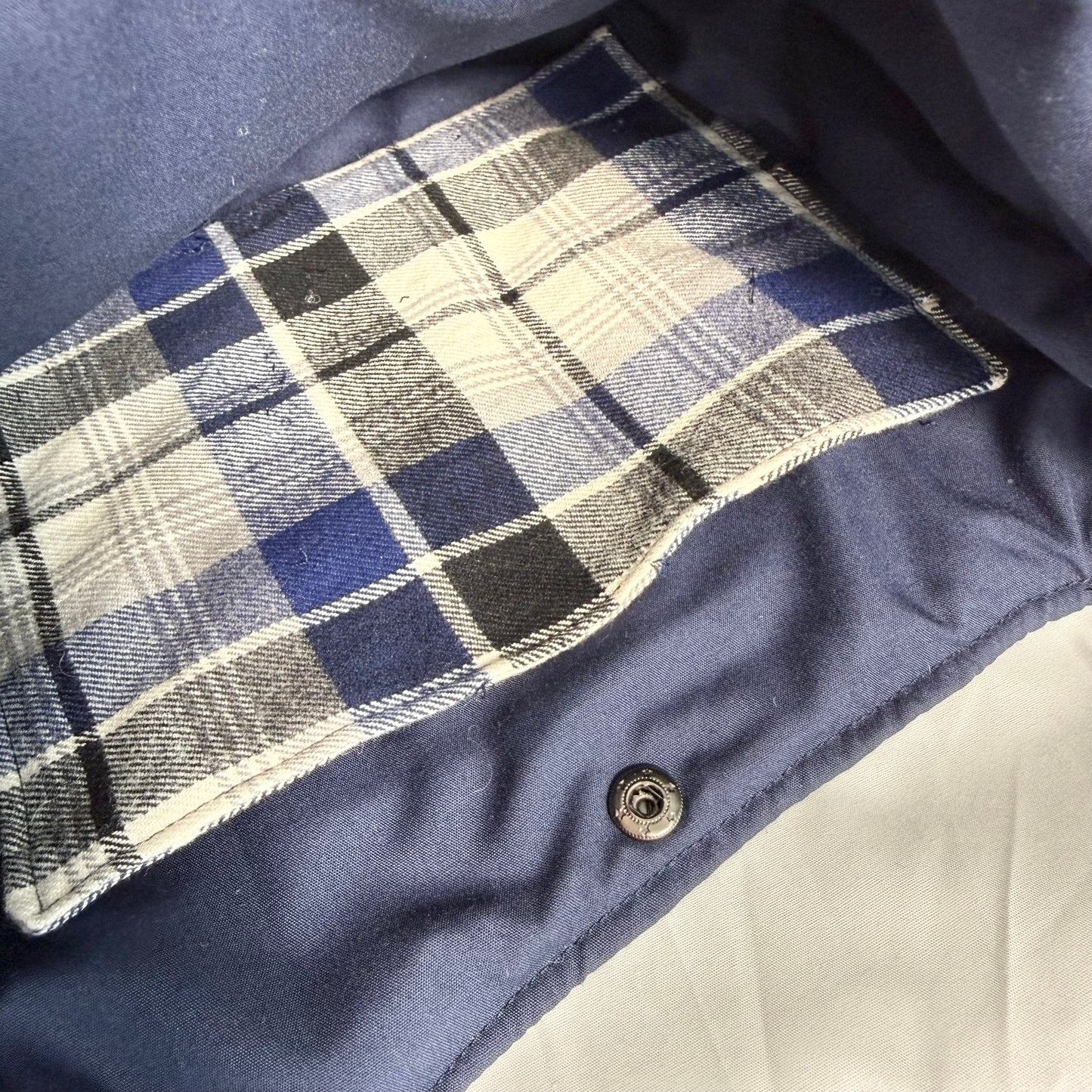 The Flannel Bag - Blue