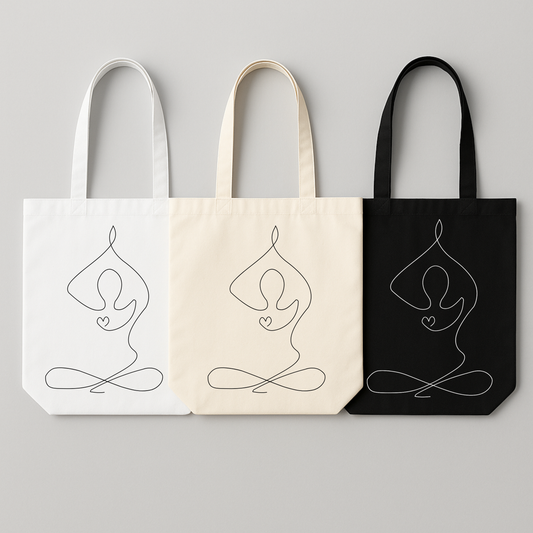 Yoga Canvas Tote bag