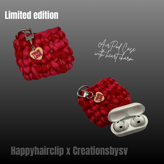 A Crochet AirPod Cases - X Happyhairclip