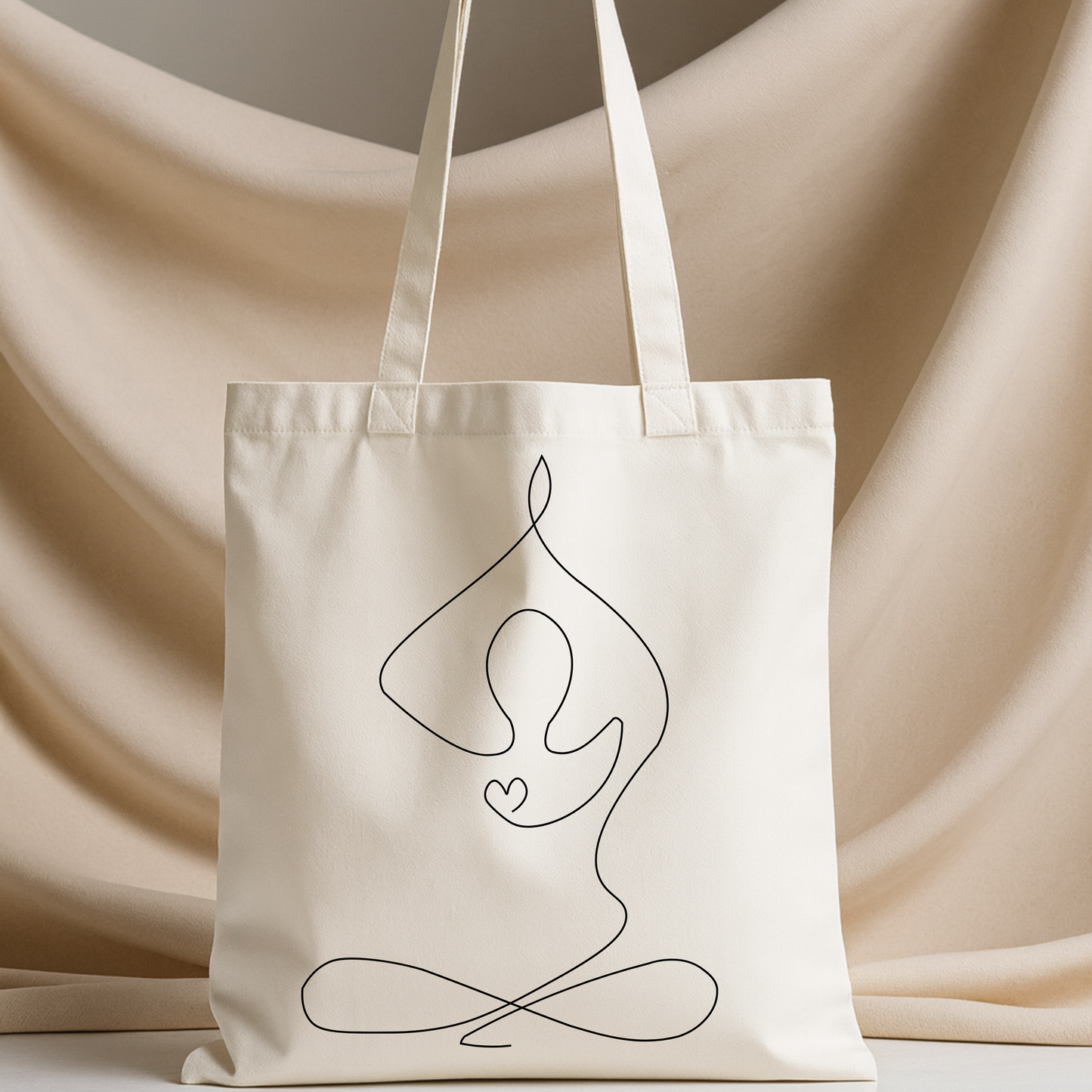 Yoga Canvas Tote bag