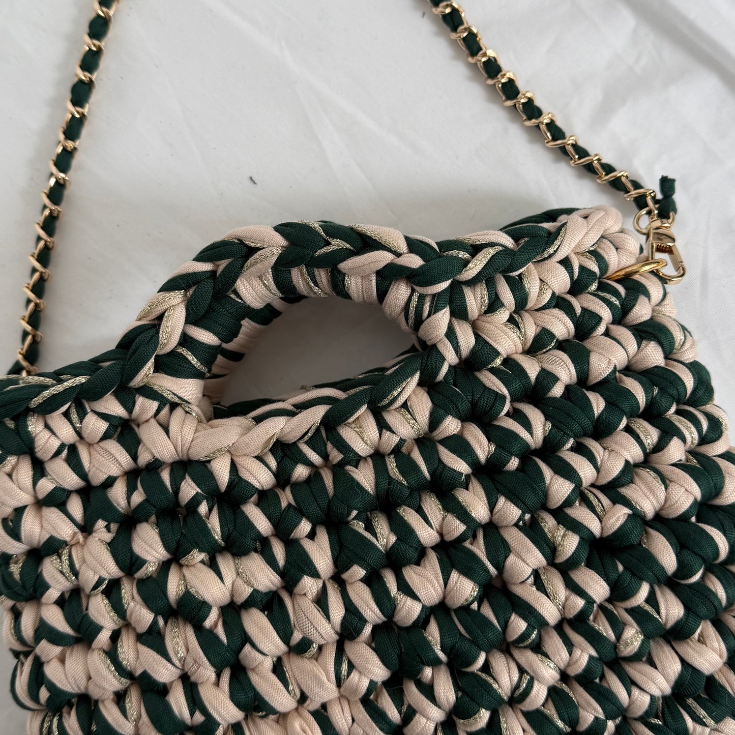 The Evergreen Luxe Crochet Bag