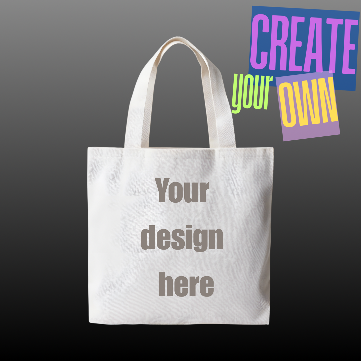 Create your own Canvas Tote bag