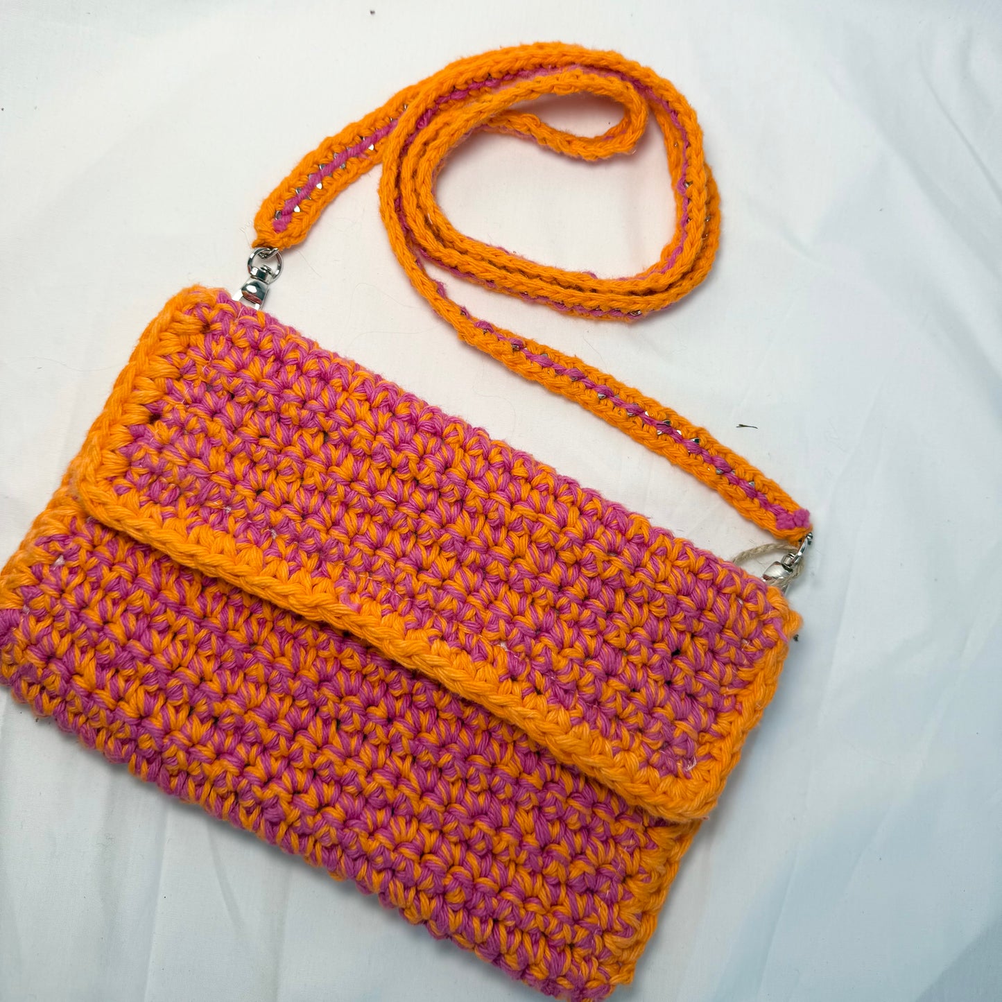 The Orange and Pink Shoulder Bag