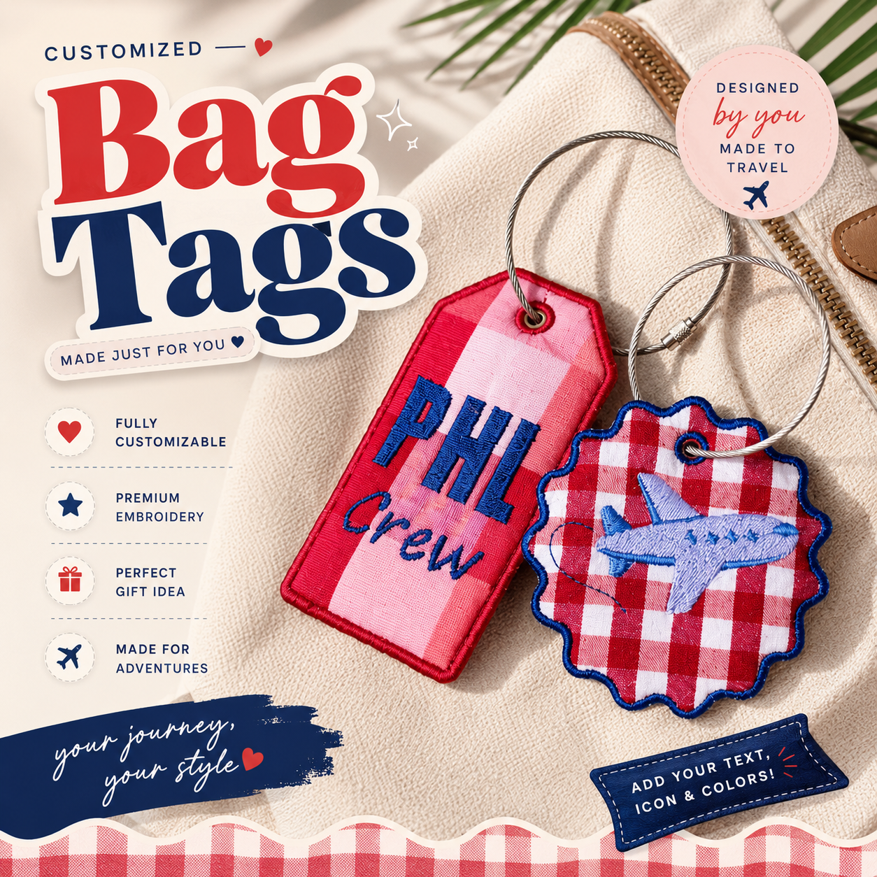 Personalized Bag Tags
