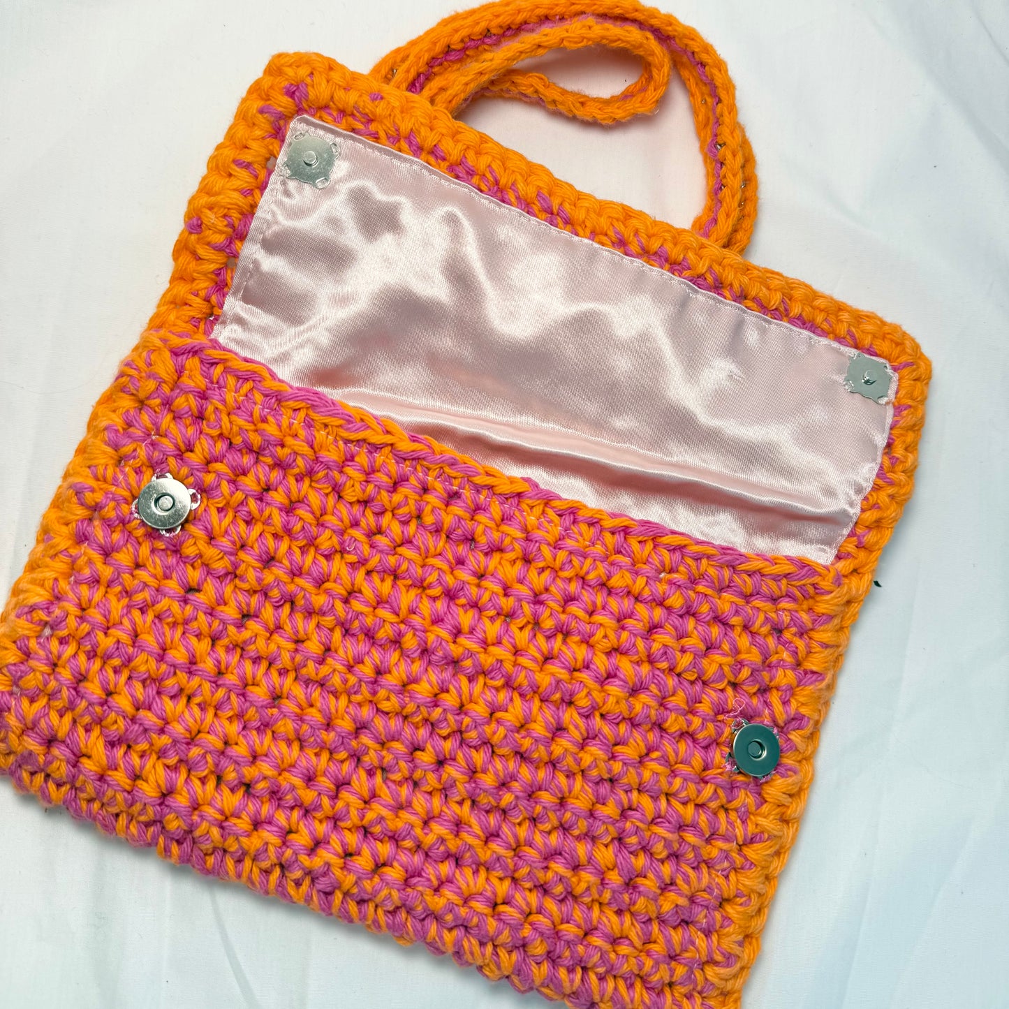 The Orange and Pink Shoulder Bag