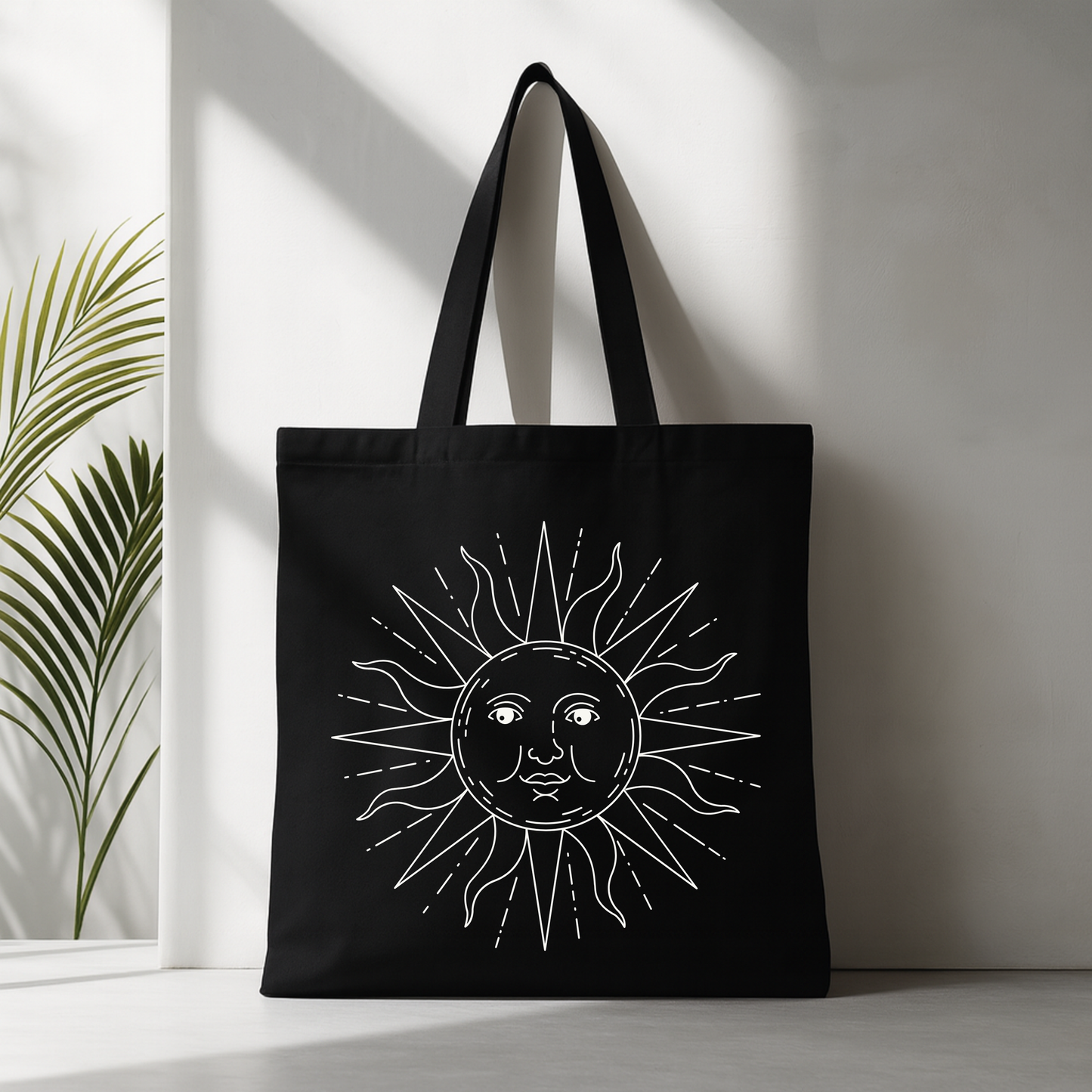 Sun yoga Canvas Tote Bag